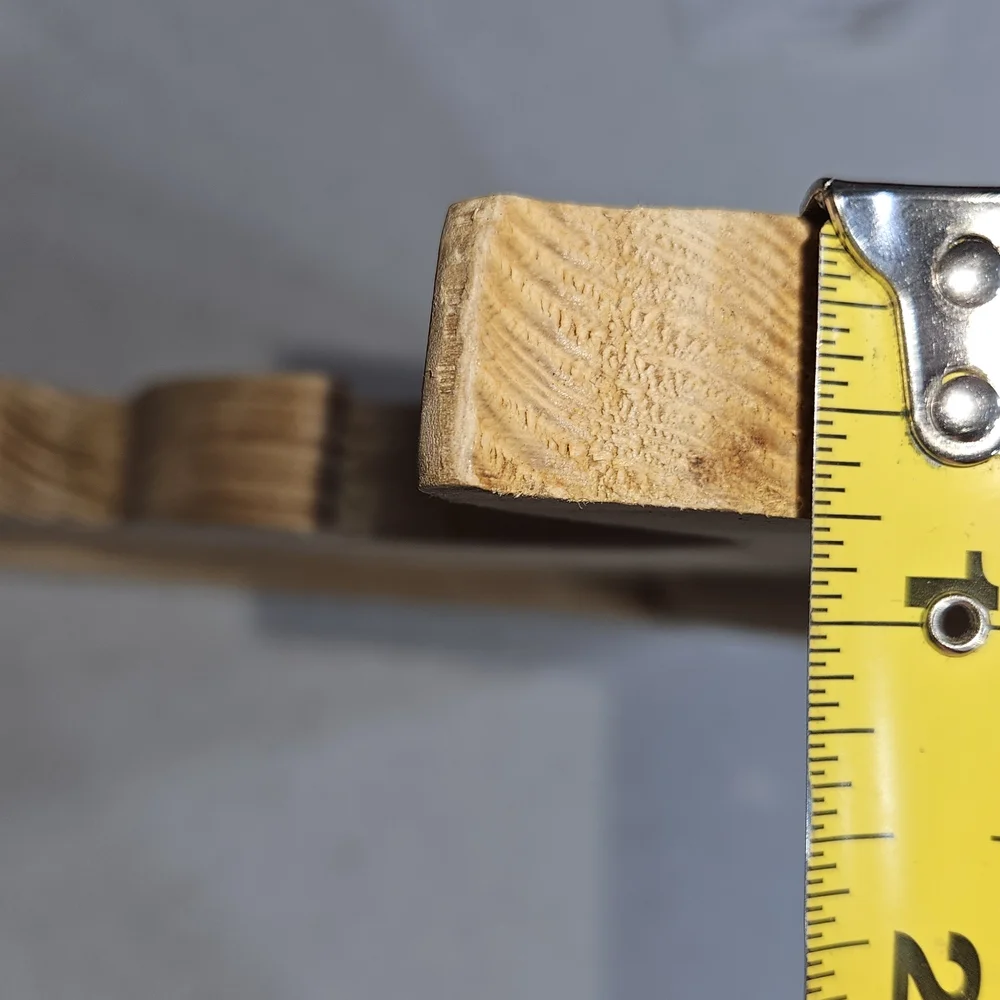 Wooden Dolphin Shelf Bracket